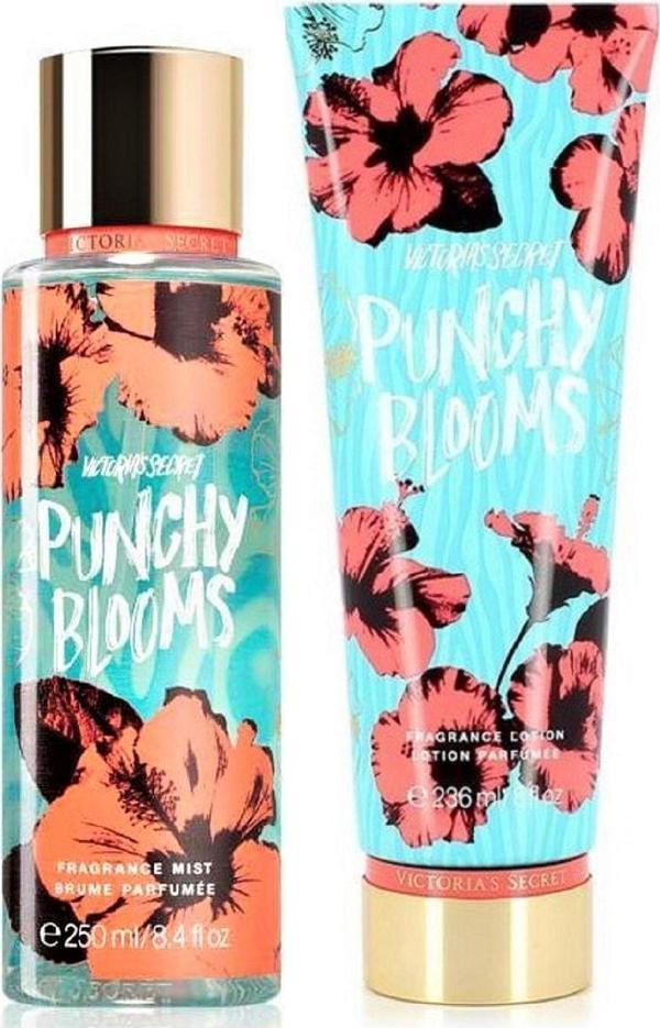 Punchy Blooms Vücut Losyonu Ve Spreyi 2'li Set - Image 1