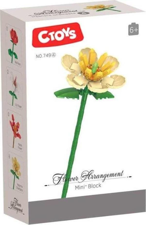 Ctoys Flower Arrangement Mini Blok Magnolia Champaca - Image 1
