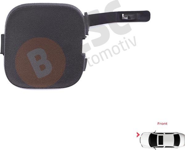 Renault Megane MK2  2002-2008 3/4/5 Kapı 7700474483 için Ön Tampon Çeki Demiri Kapağı ASTARLI - Image 1