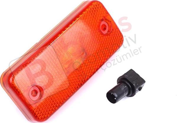Fiat Ducato 250 Jumper Boxer Daily Relay 2006-2024 İçin Amber Renk Yan Bant Kapı Çamurluk Sinyali - Image 1