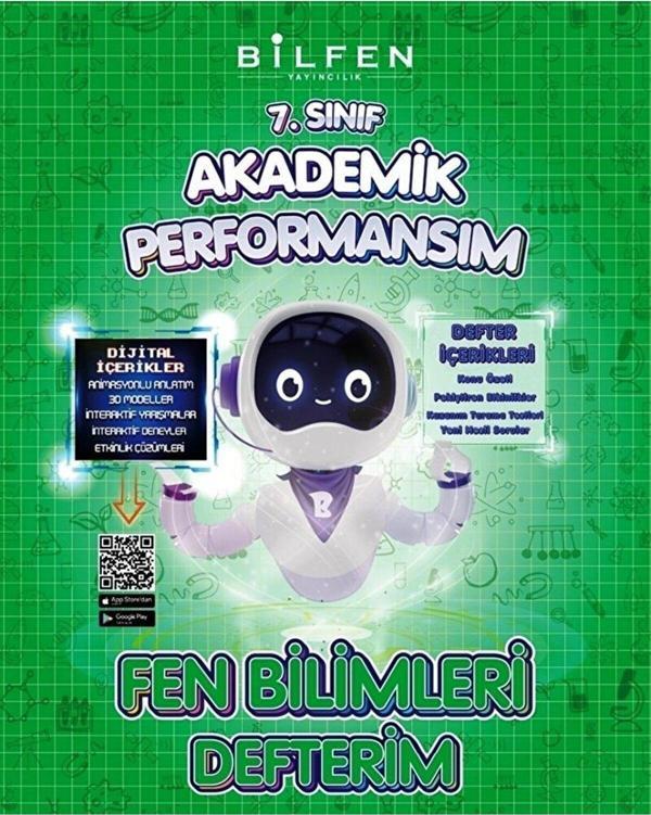 7. Sınıf Fen Bilimleri Akademik Performansım Defterim - Bilfen Yayınları - Image 1