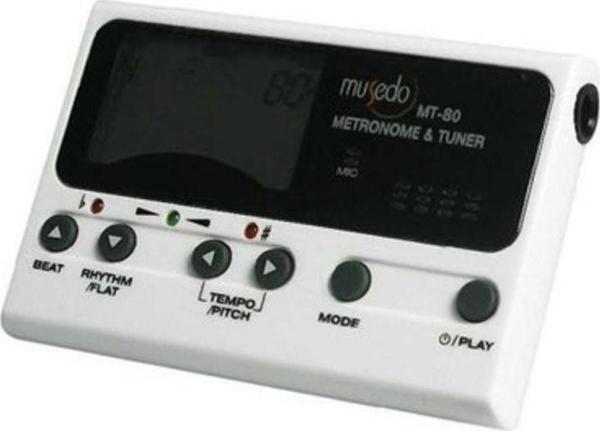Musedo MT-80 Chromatic Beyaz Metro-Tuner - Image 1