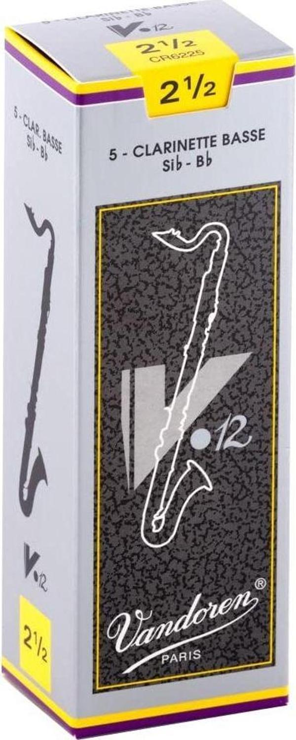 Vandoren V12 Bas Klarnet Kamışı (5li) No.2,5 - Image 1
