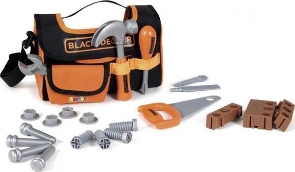 Smoby Black & Decker Kumaş Alet Çantası 360919 - Image 1