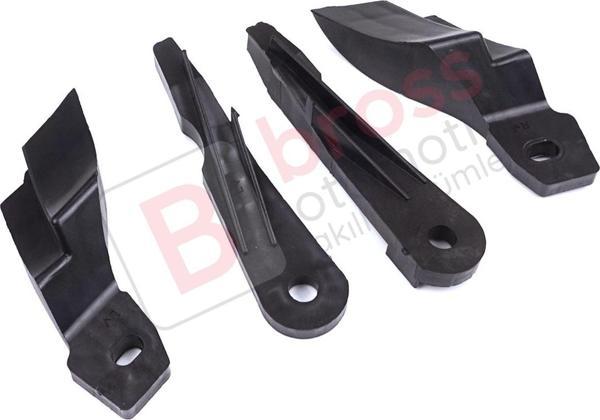 Ford Transit MK8 V363 2013-2024 BK31-13W030-BG BK31-13W029-BG İçin Sağ Sol Ön Far Ayak Tamir Seti - Image 1