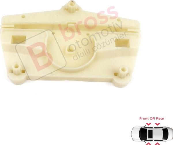 Audi Q7 MK1 4L 2006-2015 A6 C6 S6 4F 2004-2011 İçin Ön Veya Arka Cam Kriko Motor Makara Yuvası - Image 1