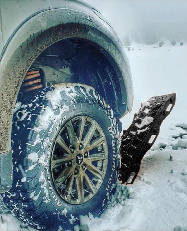 Bushman Kar Kum Çamur Paleti Büyük 2'li Set Siyah - Image 1