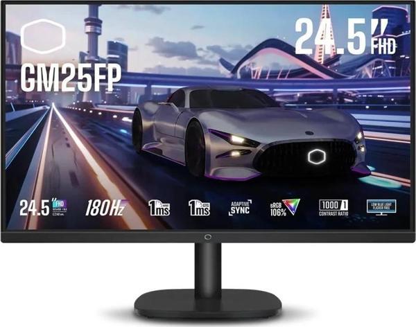 Cooler Master 24.5" CMI-GM25FP-EK 1ms 180Hz IPS, FHD Adaptive Sync Gaming Monitör - Image 1