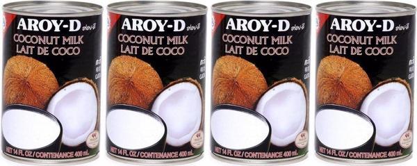 Aroy D Marketimgo Hindistan Cevizi Sütü 400 Ml X 4 Adet ( 4 Pieces ) - Image 1