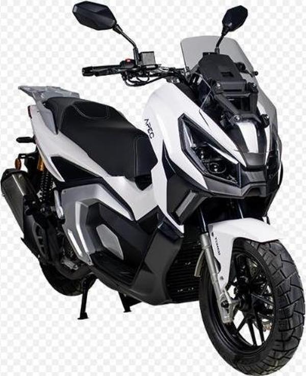 4M708-9900A-17 APX7 BENZINLI SCOOTER SEDEFLI BEYAZ - Image 1