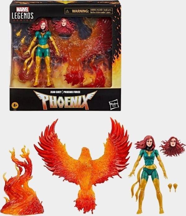 Marvel Legends Jean Grey and Phoenix Force Aksiyon Figür Seti - Image 1
