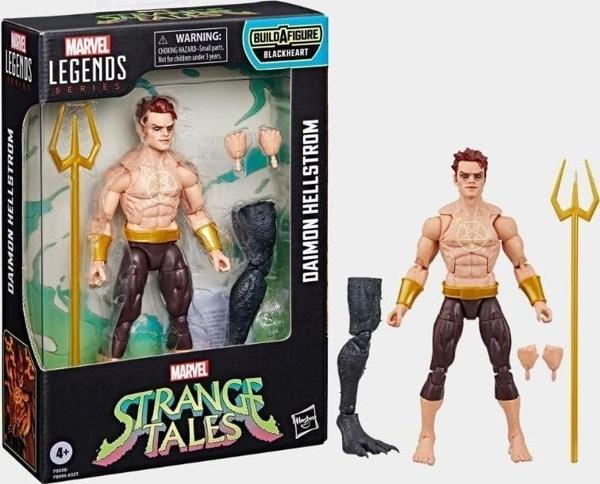 Marvel Legends Strange Tales Daimon Hellstrom Aksiyon Figürü (Blackheart BAF) - Image 1