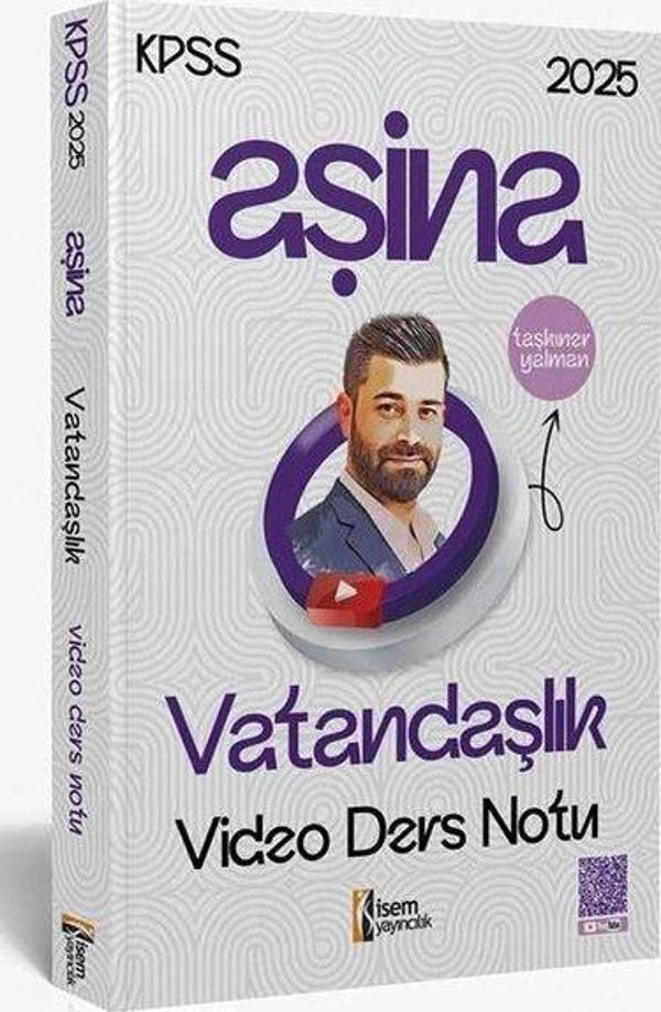 2025 KPSS Aşina Vatandaşlık Video Ders Notu - İsem Yayıncılık - Image 1