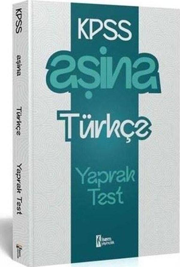 KPSS Aşina Türkçe Yaprak Test - İsem Yayıncılık - Image 1