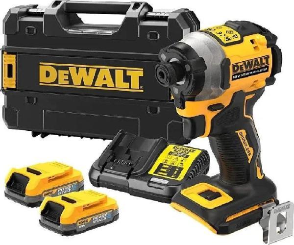 DEWALT DCF850E2T ÇİFT AKÜLÜ DARBELİ VİDALAMA - Image 1
