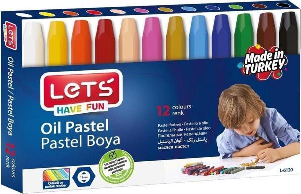 Lets Pastel Boya 12 Li L-6120 - Image 1