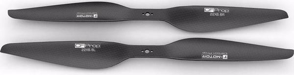 T-motor P Serisi P22X6.6 Inch VTOL Multirotor Multikopter Quadcopter Hexacopter Drone Karbon Fiber Pervane (1xCW/1xCCW) - Image 1