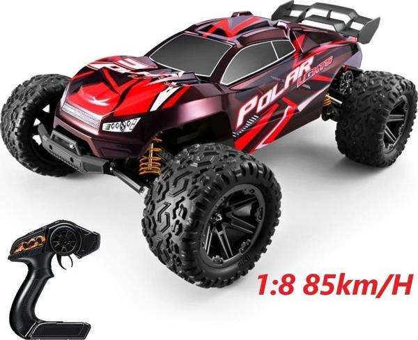 ELEKTRİKLİ RC 1:8 ÖLÇEK SERVO MOTOR SÜSPANSİYONLU ARAZİ ARACI SPOR ARAÇ 85 KM HIZ RC ARAÇ - Image 1
