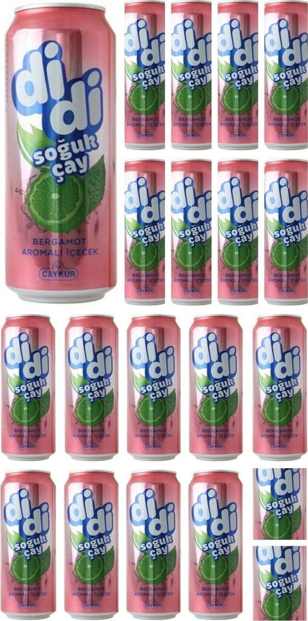 Çaykur Didi Soğuk Çay Bergamot Aromalı 330 Ml X24 Adet - Image 1