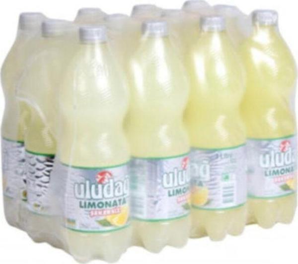 Uludağ ? S?Ekersiz 1 Koli 12 Adet 1 Lt Limonata - Image 1
