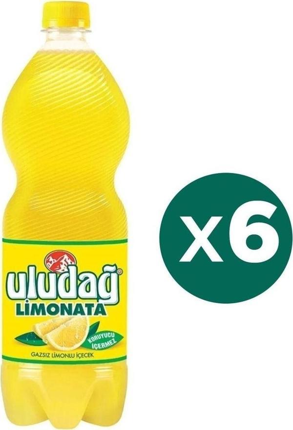Uludağ Limonata 1 Lt 6 Adet - Image 1