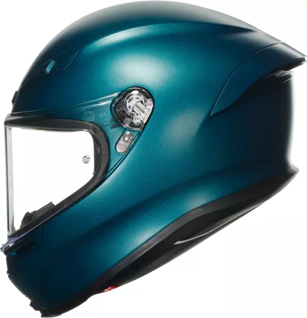 AGV KASK/K6 S MPLK MONO MONO PETROLIO MATT - Image 1
