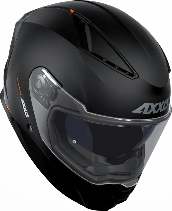 AXXIS PANTHER SV SOLID A1 MATT BLACK FULL FACE KASK - Image 1