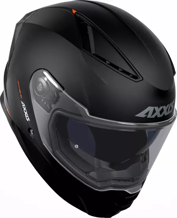 AXXIS PANTHER SV SOLID A1 MATT BLACK FULL FACE KASK - Image 1