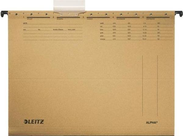 Leitz Telsiz Alpha Askılı Dosya Kahverengi 1915 - Image 1