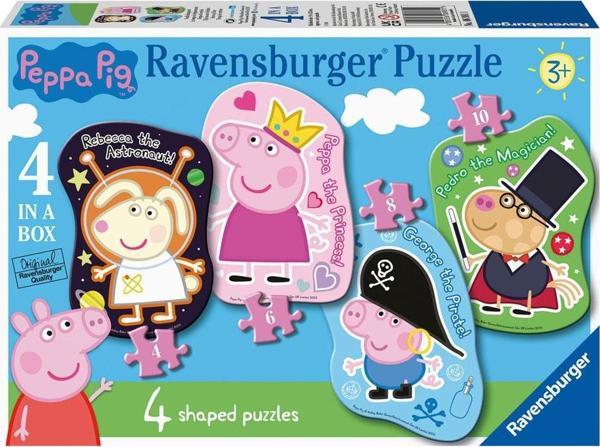 Ravensburger 4 6 8 10 Parça Puzzle Peppa Pig 69811 - Image 1