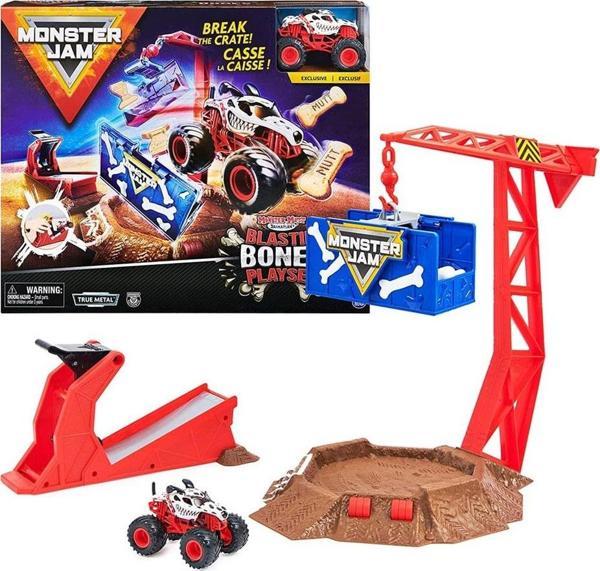 Monster Jam 1:64 Blastin Bones Oyun Seti 6045029-20129455 - Image 1
