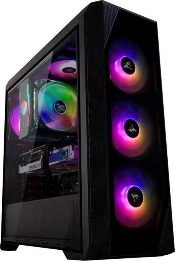 Zalman N5tf 800w 80+ 4x120mm Rgb Fan Usb 3.0 Atx Mıdı Tower Siyah Kasa - Image 1