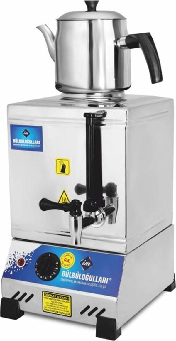 Bülbüloğulları 15lik Kaynaklı Elektrikli Pleytsiz Çay Kazanı - Image 1