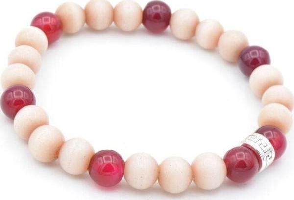 Hakiki Kedi Gözü ve Akik Taşı Bileklik - Image 1