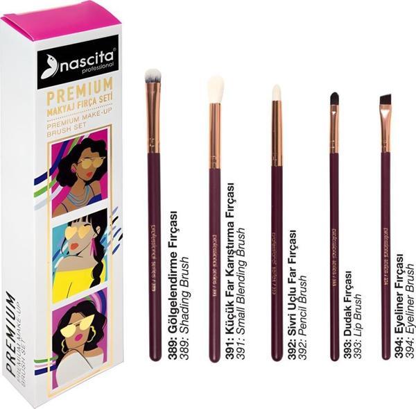 Nascita Premium Göz Makyaj Fırça Seti - 01  - Image 1