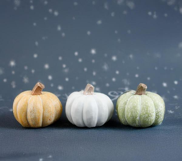 Koopman New Year 3 Parça Pumpkin Set 15x12 cm - Image 1
