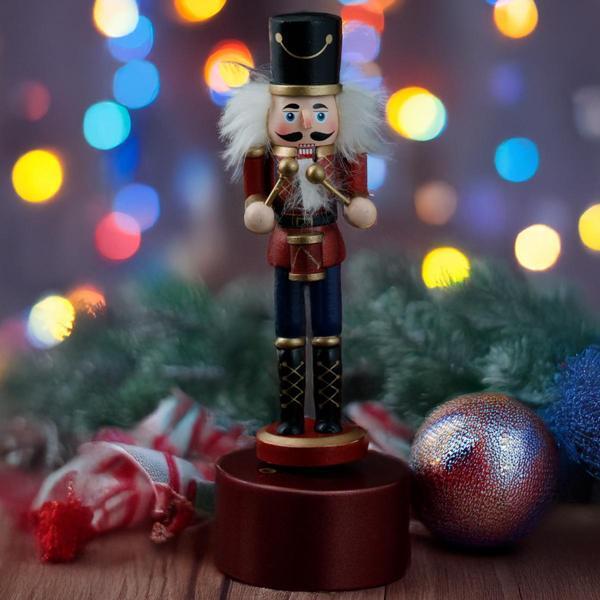 Koopman New Year Nutcracker Müzik Kutusu 22 cm - Image 1