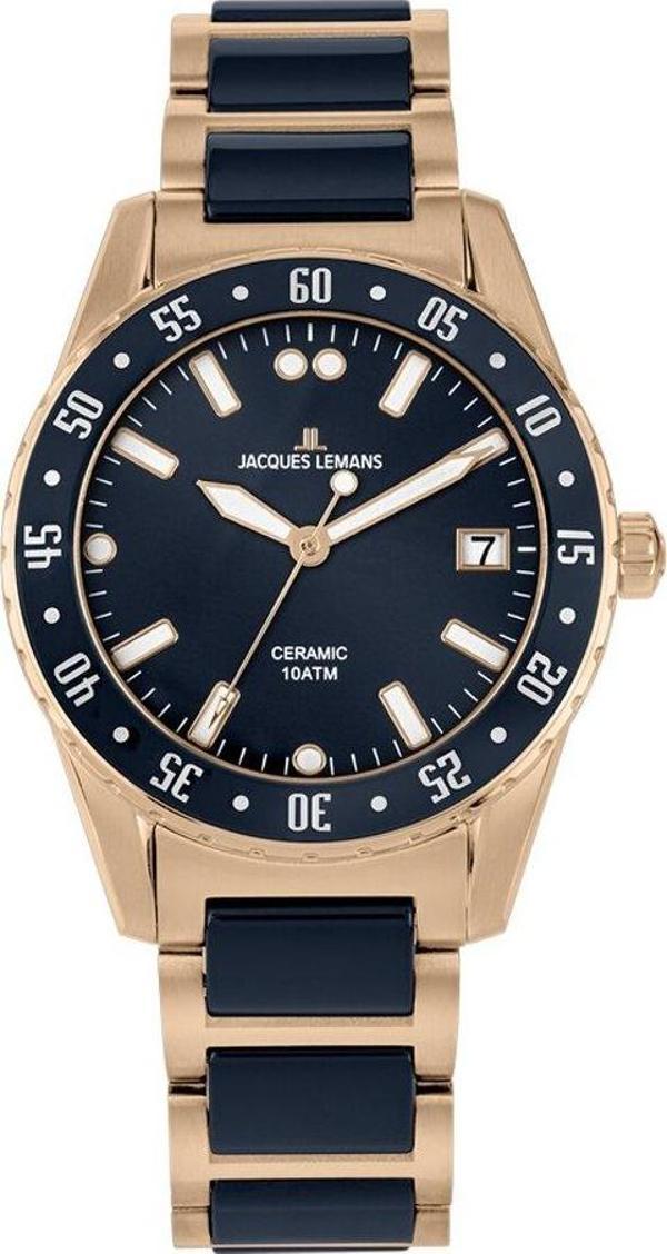 JACQUES LEMANS LIVERPOOL 42-10H ERKEK KOL SAATİ - Image 1