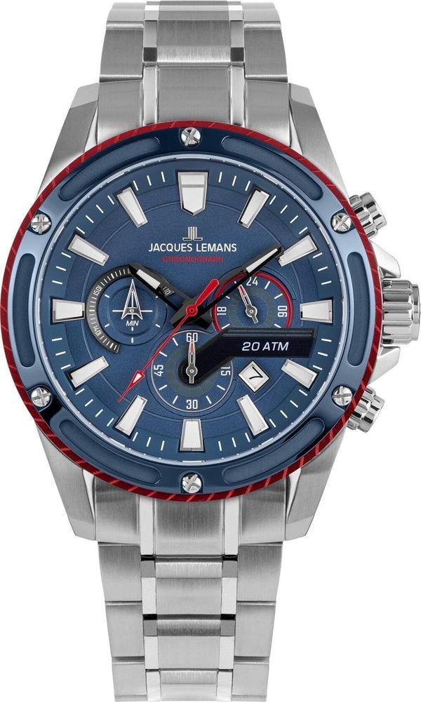 JACQUES LEMANS LIVERPOOL 1-2141F ERKEK KOL SAATİ - Image 1
