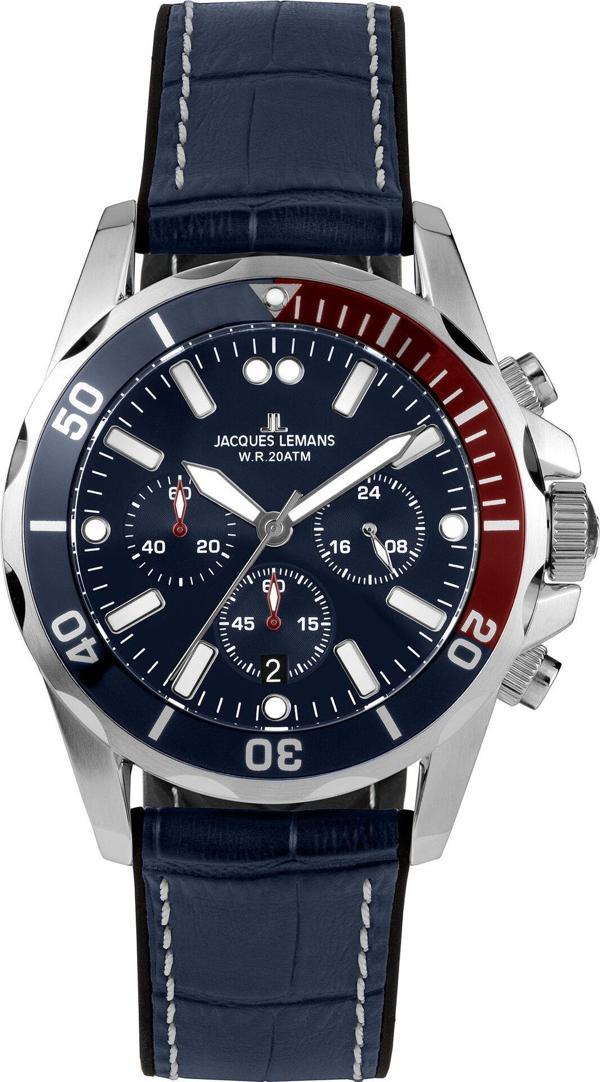 JACQUES LEMANS LIVERPOOL 1-2091B ERKEK KOL SAATİ - Image 1