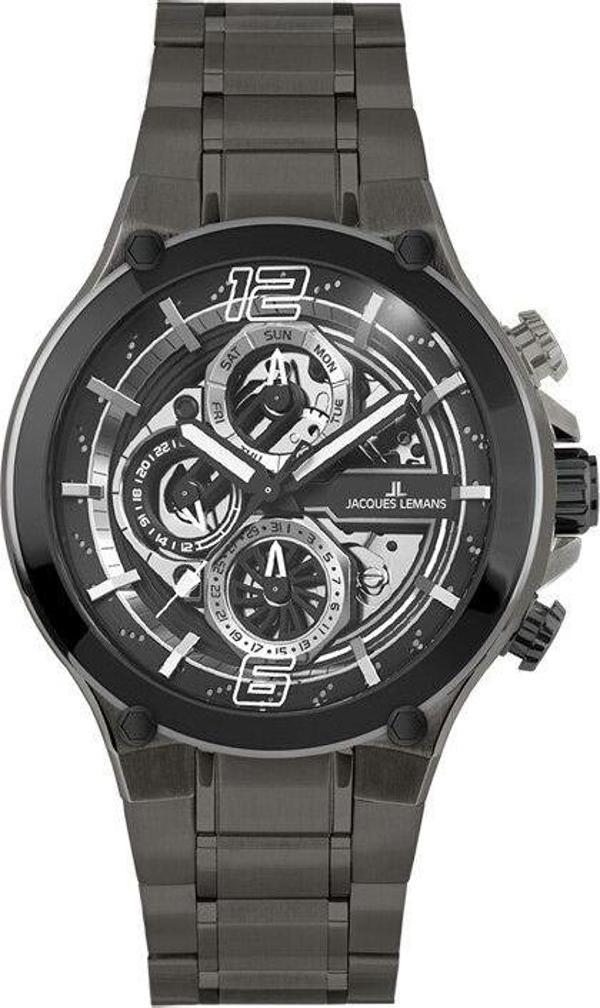 JACQUES LEMANS MANCHESTER 1-2150F ERKEK KOL SAATİ - Image 1