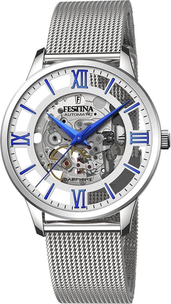 FESTINA F20534/1 AUTOMATIC SKELETON SAPPHIRE ERKEK KOL SAATİ - Image 1