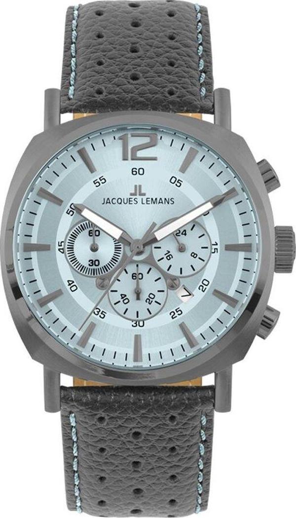 JACQUES LEMANS LUGANO 1-1645S ERKEK KOL SAATİ - Image 1