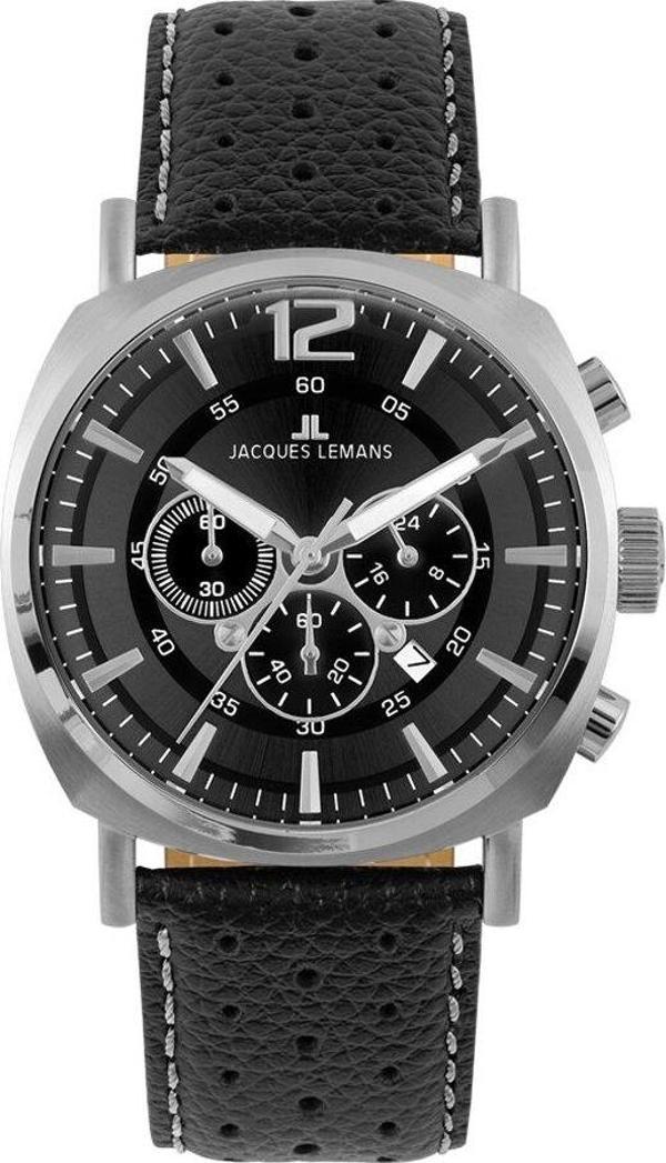 JACQUES LEMANS LUGANO 1-1645T ERKEK KOL SAATİ - Image 1