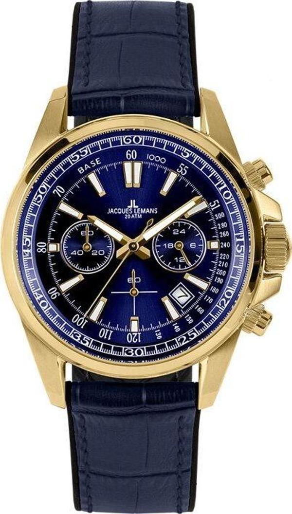 JACQUES LEMANS LIVERPOOL 1-2117G ERKEK KOL SAATİ - Image 1