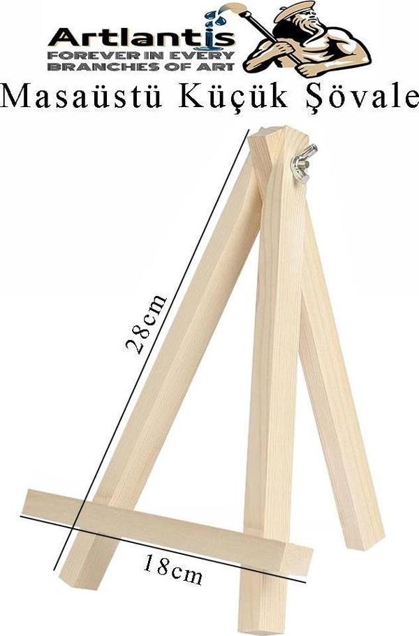 Küçük Akrobat Şövale Masaüstü 1 Adet Mini Katlanabilir Tuval Çerçeve Fotoğraf Sövale Ressam Sehbası Resim Standı - Image 1