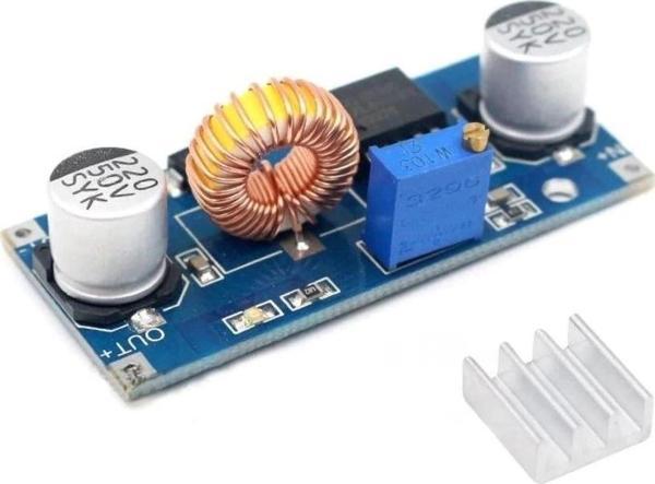 Xl4015 5a Ayarlanabilir Dc Dc Voltaj Düşürücü Modül Soğutuculu - Image 1