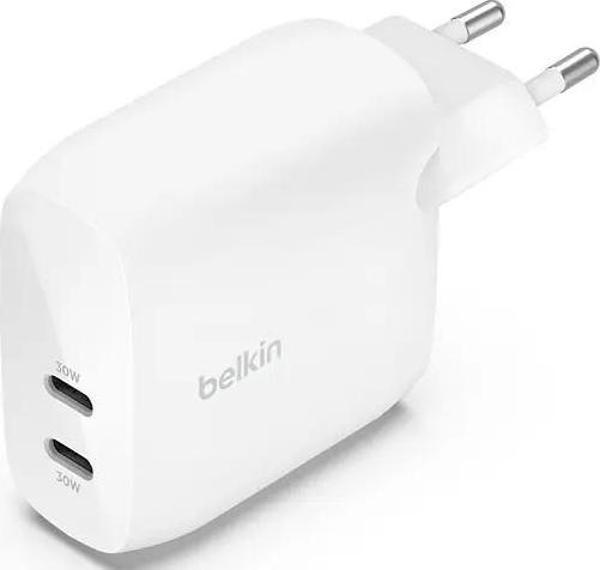 Belkin BoostCharge 60W İkili USB-C Hızlı Şarj Aleti - Image 1