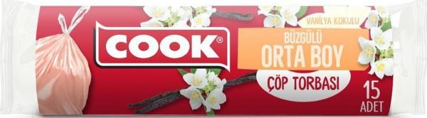 3'lü Paket ÇÖP TORB.BÜZG.55x60cm 15li*25 Orta Vanilya - Image 1