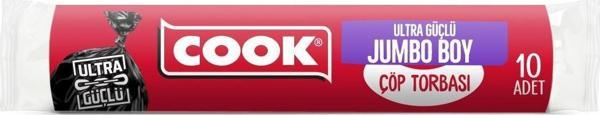 Ekstra Kalın Çöp Torbası Ultra Dayanıklı Jumbo Boy 80 X 110 CM 10'lu - Image 1